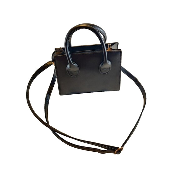 Black Unbranded Crossbody Handbag Purse Small-Very Nice - Picture 1 of 9